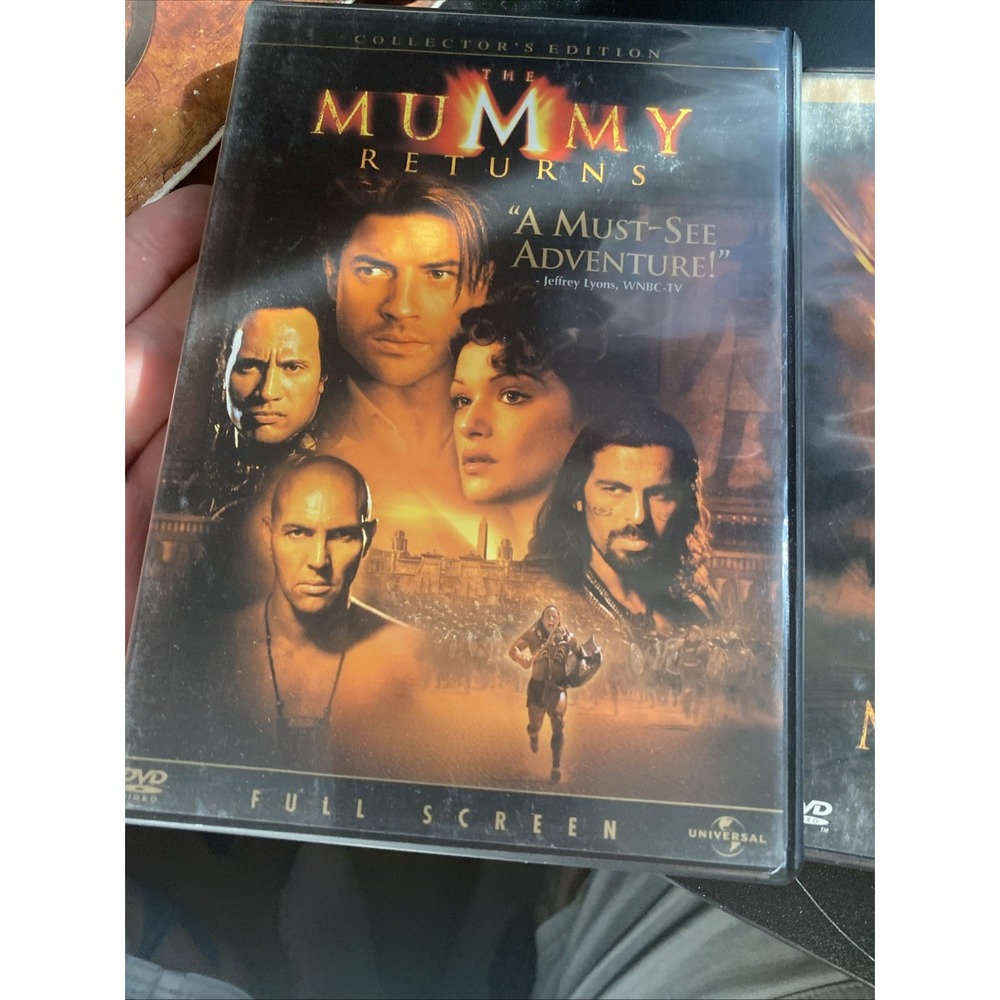 The Mummy Collection (DVD, 2002, 2-Disc Set) Fullscreen - Picture 2 of 8